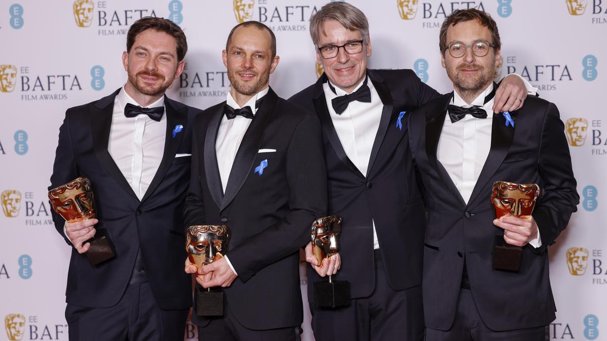 Britain BAFTA Film Awards 2023 Winners Photocall 09983