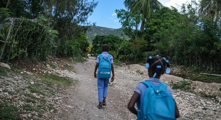 Haiti UNICEF reports nine fold increase in violence targeting schools