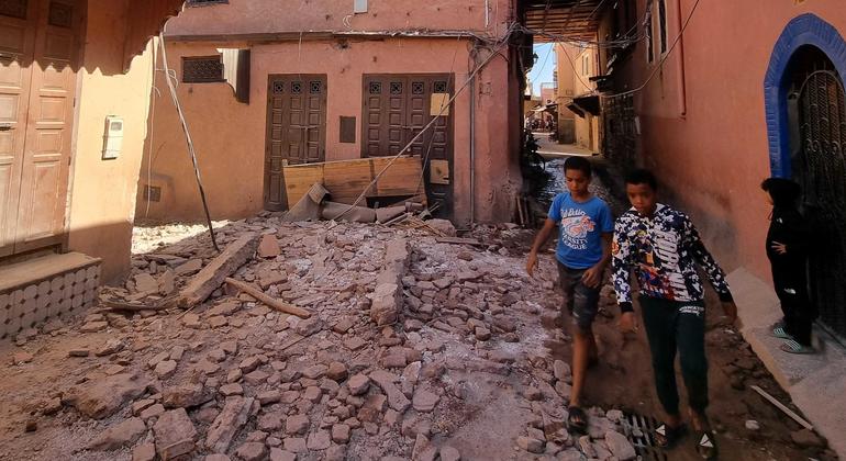 Morocco earthquake UN stands ready to support relief efforts