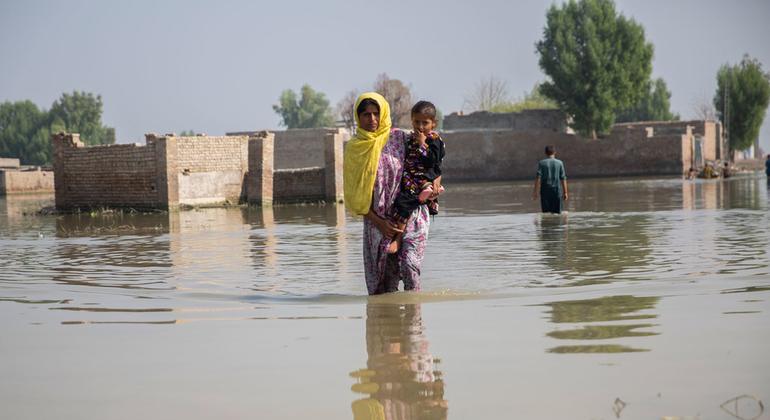 Pakistan floods a ‘litmus test for climate justice says Guterres