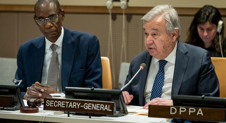 Guterres Two State solution the only path to a just lasting